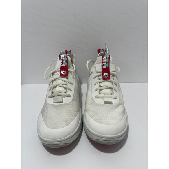 Bala Twelves Sneakers FLOW all white Healthcare Athletic Shoes Men 8.5 Women 9.5 - Picture 2 of 7